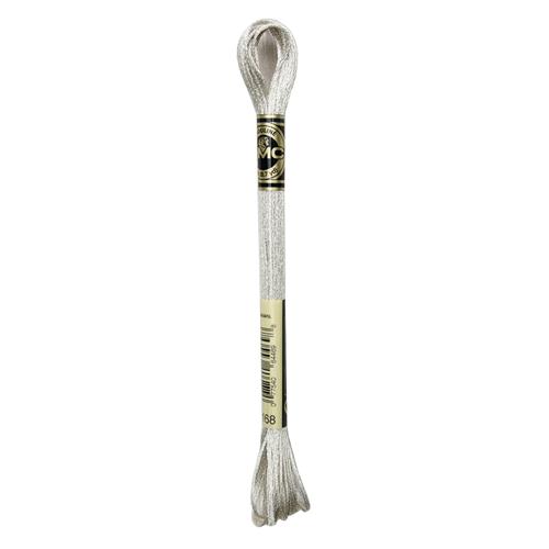 DMC borduurgaren Mouline Metallise Zilver