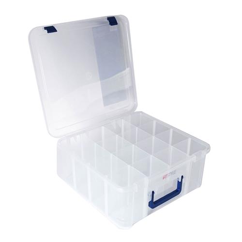 ReStyle Standaard opbergbox / opbergdoos 35,6 x 36,5 x 15,5 cm met 16 vakken - Afbeelding 2