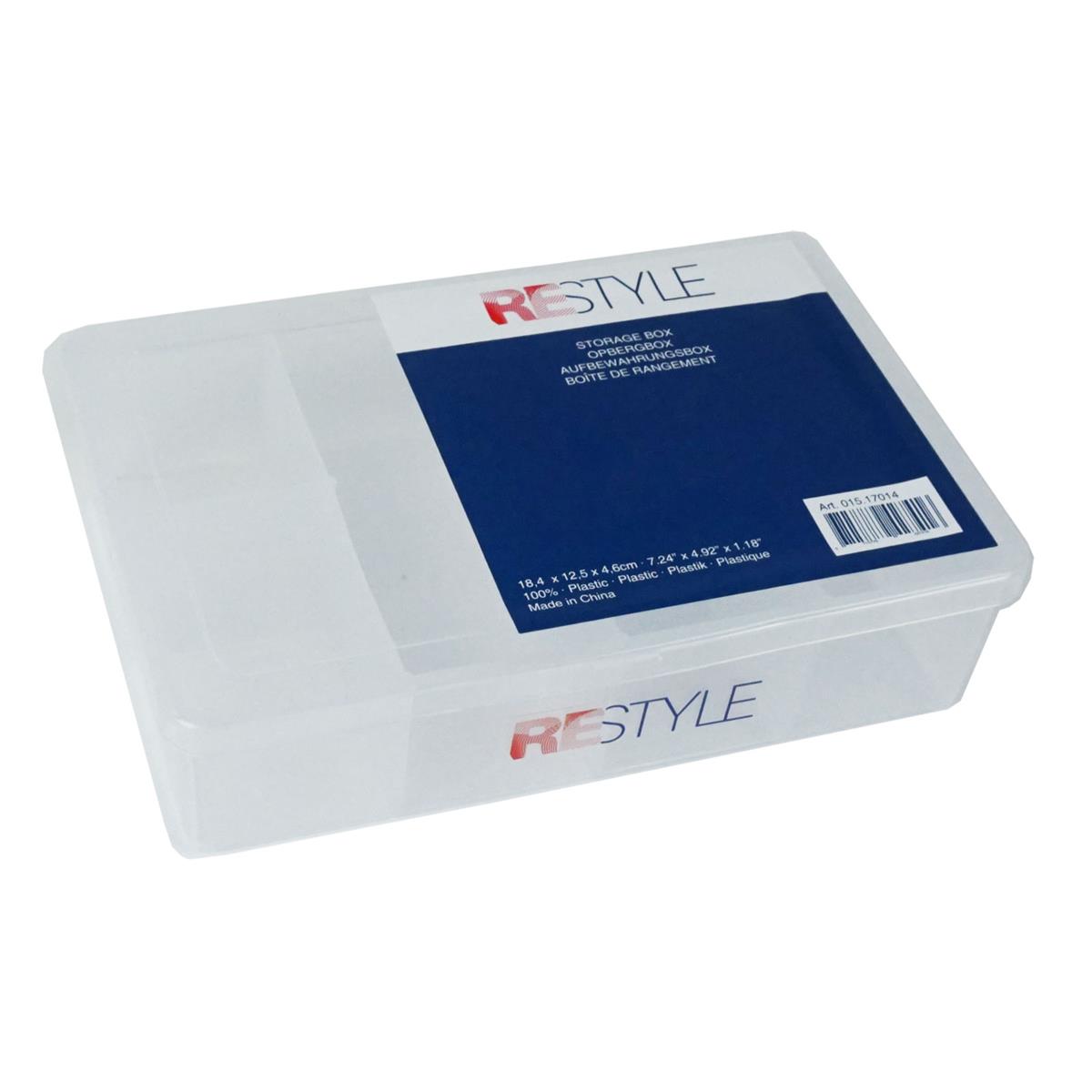Restyle 015.17014 Opbergbox 18.4 x 12.5 x 4.6cm, 100% plastic