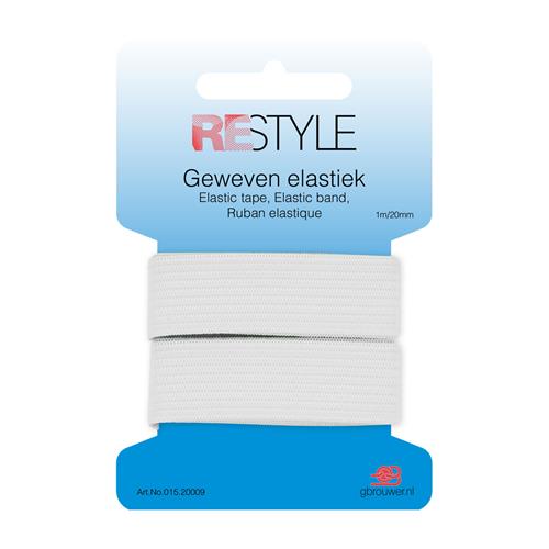 Restyle 015.20009 Geweven elastiek 20 mm x 1 meter