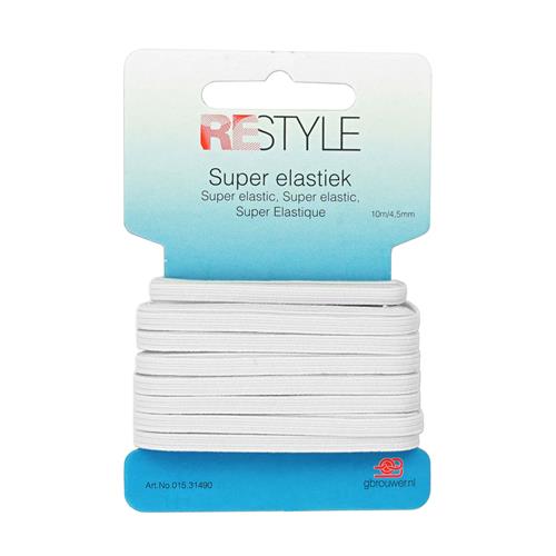 Restyle Super Elastiek 4,5mm (krt)