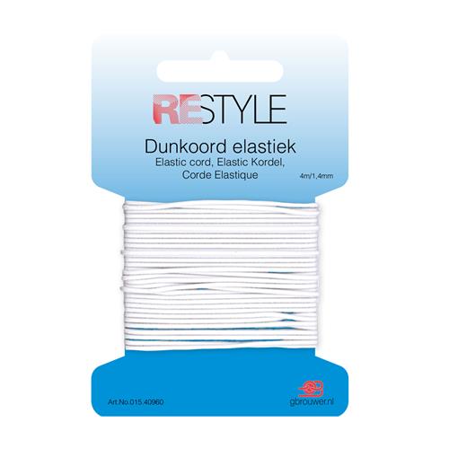 Restyle 015.40960 Dunkoord elastiek 1,4 mm x 4 meter