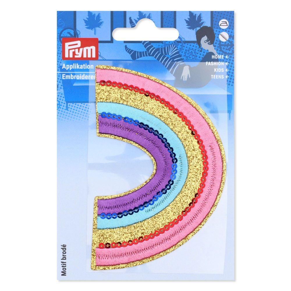 Prym Applicatie Regenboog opstrijkbaar/zelfklevend bont kaart à 1 stk  - Afbeelding 2