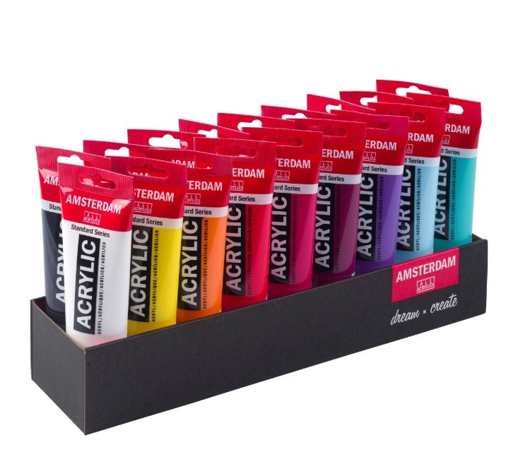 Amsterdam Standard Series acrylverf voordeelverpakking | 18 x 120 ml - Afbeelding 1