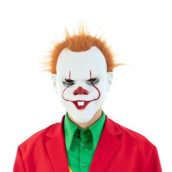 Masker duivelse clown IT Pennywise (plastic)