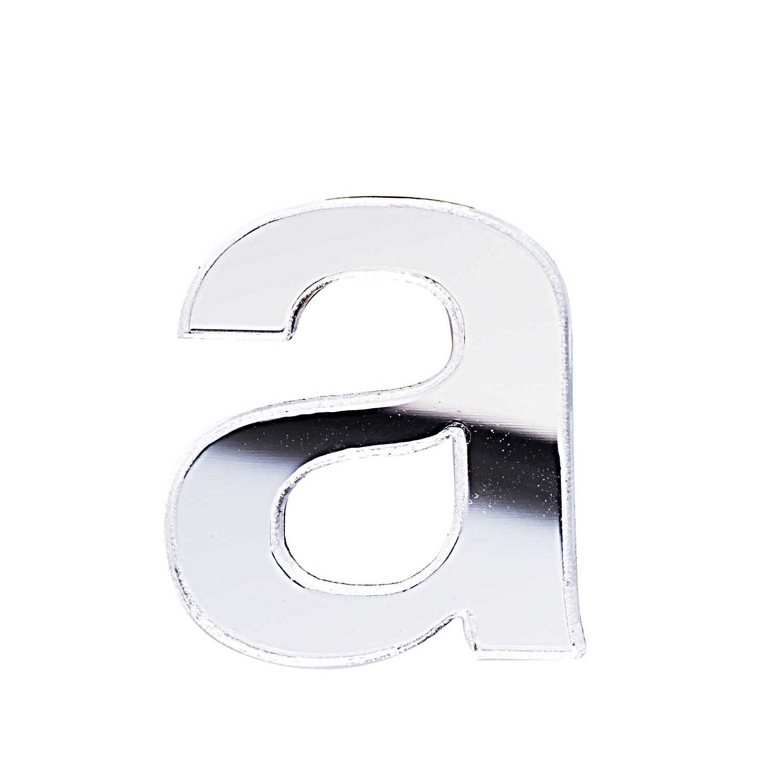 Spiegel hoofdletters en kleine letters - keuze uit 52 letters + het "&" teken. - Afbeelding 3