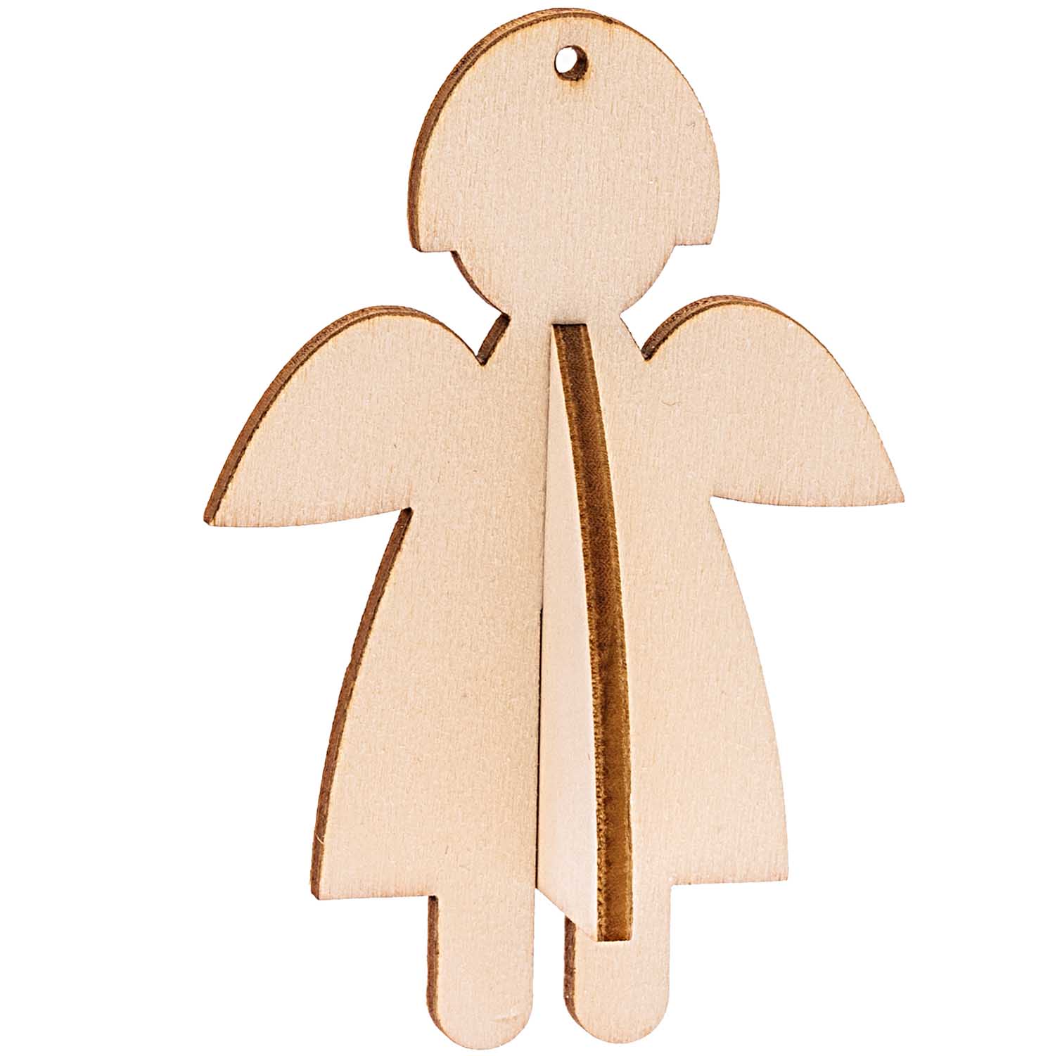 HOUTEN ENGEL, KLEIN 3PCS - Afbeelding 2