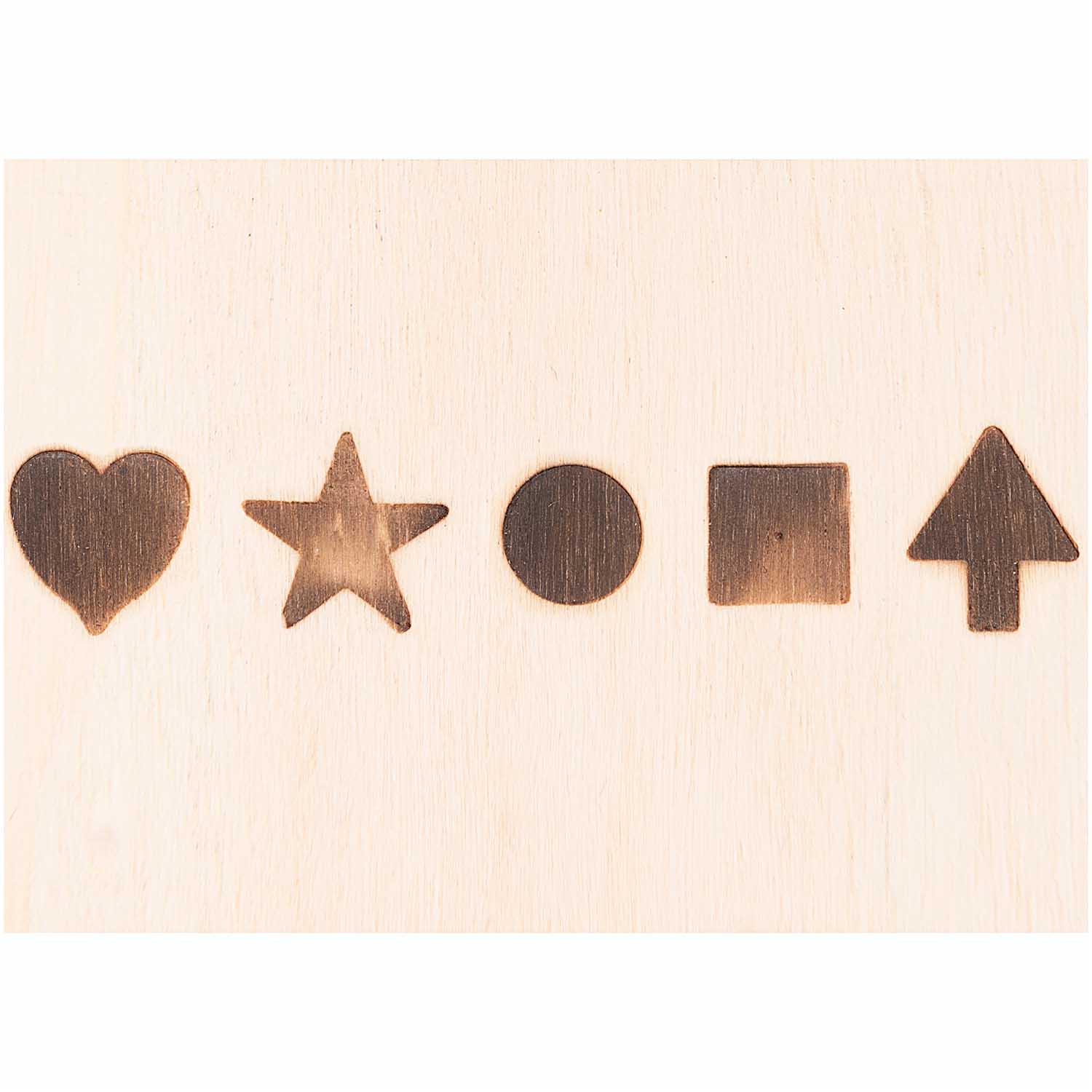 Pyrografeur Brandstempel Set 5stks. - Afbeelding 3