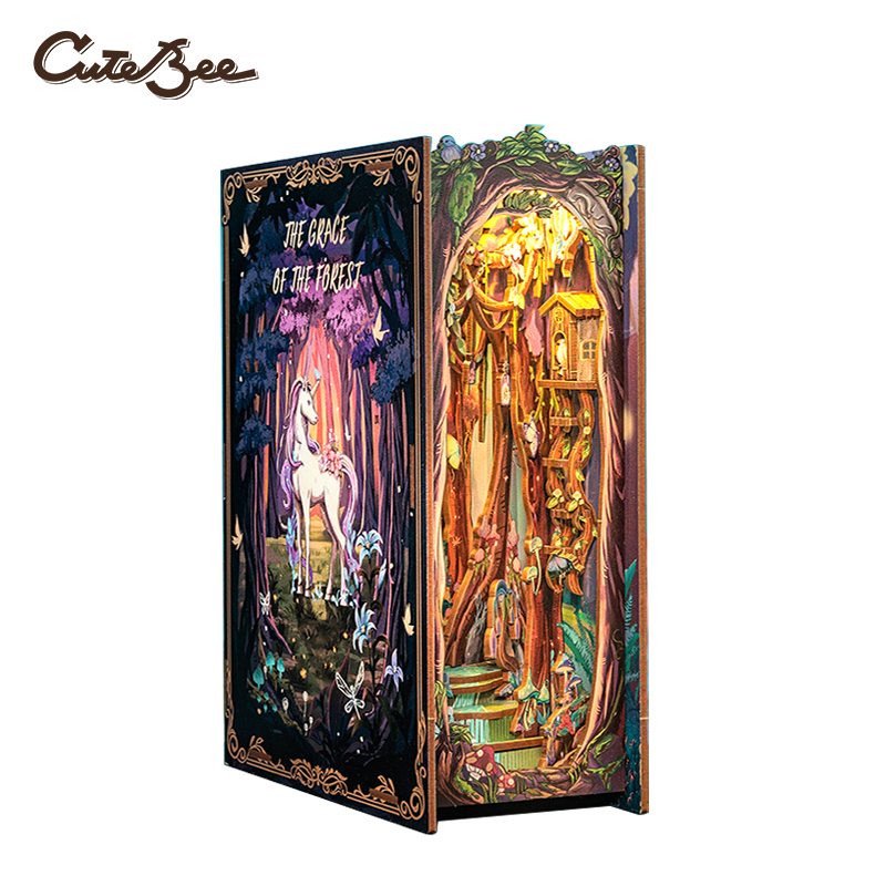 AB DIY Cutebee Booknook, The Grace of Forest, 19x6x27,5cm