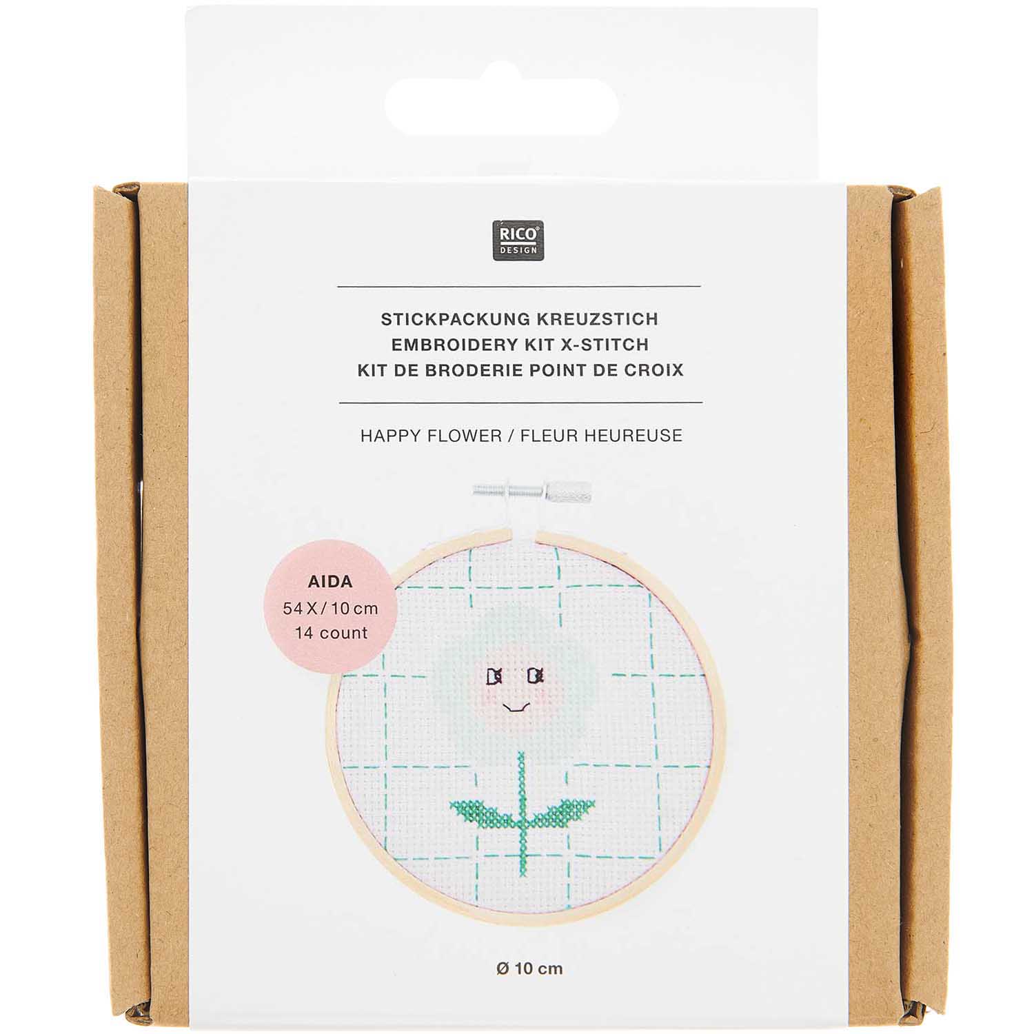 BORDUURPAKKET  HAPPY FLOWER - Afbeelding 1