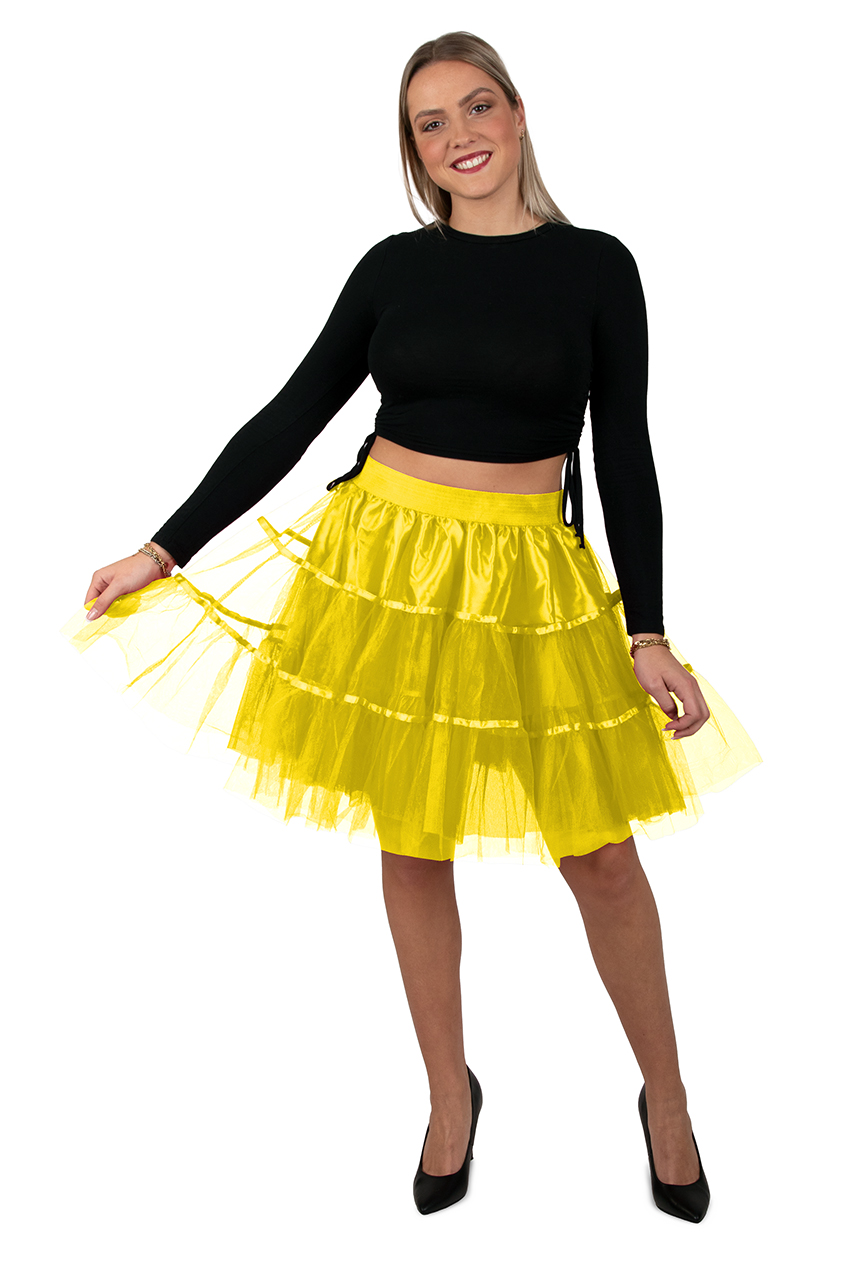 Petticoat geel één maat