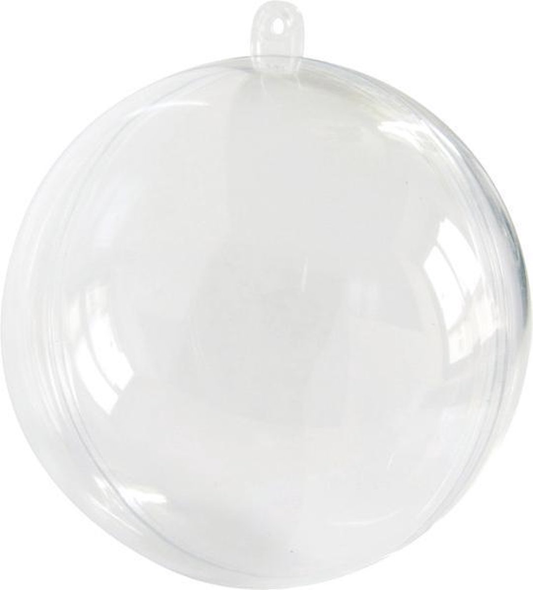 Transparante Plastic Bal 2dlg - keuze uit 8 maten