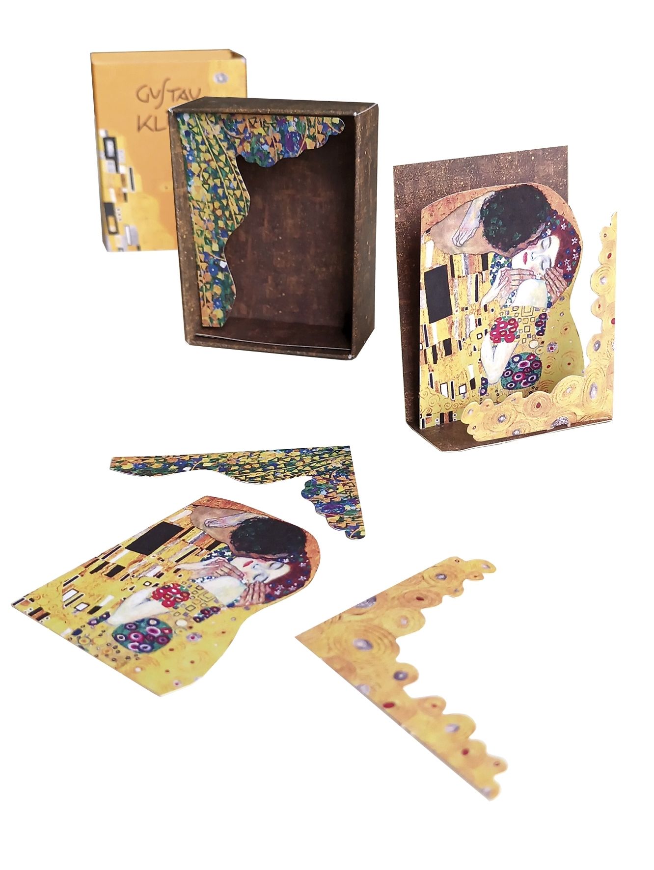Fridolin Little Art Box - Gustav Klimt De Kus - Afbeelding 4