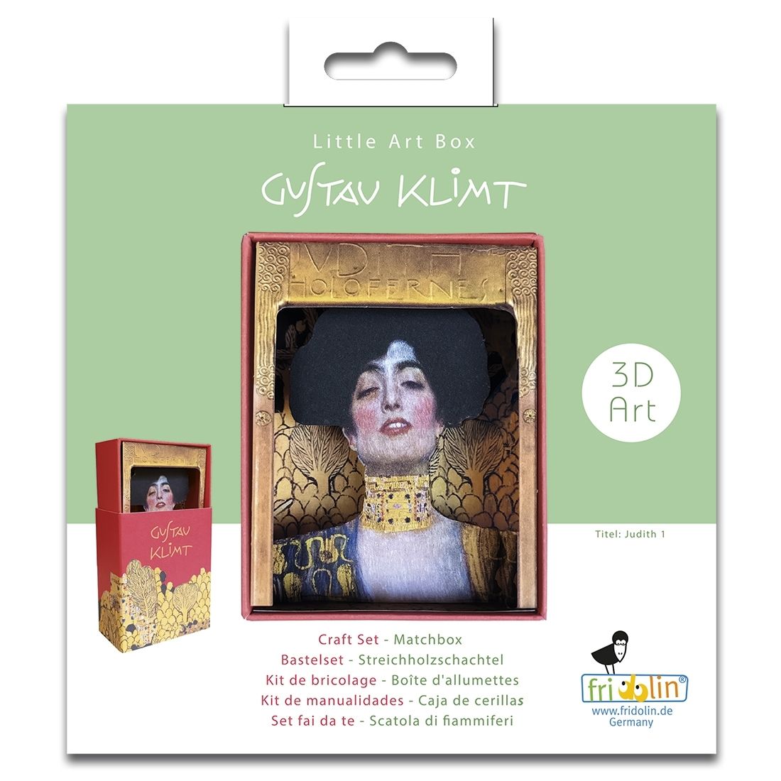 Fridolin Little Art Box - Gustav Klimt Judith 1 - Afbeelding 1