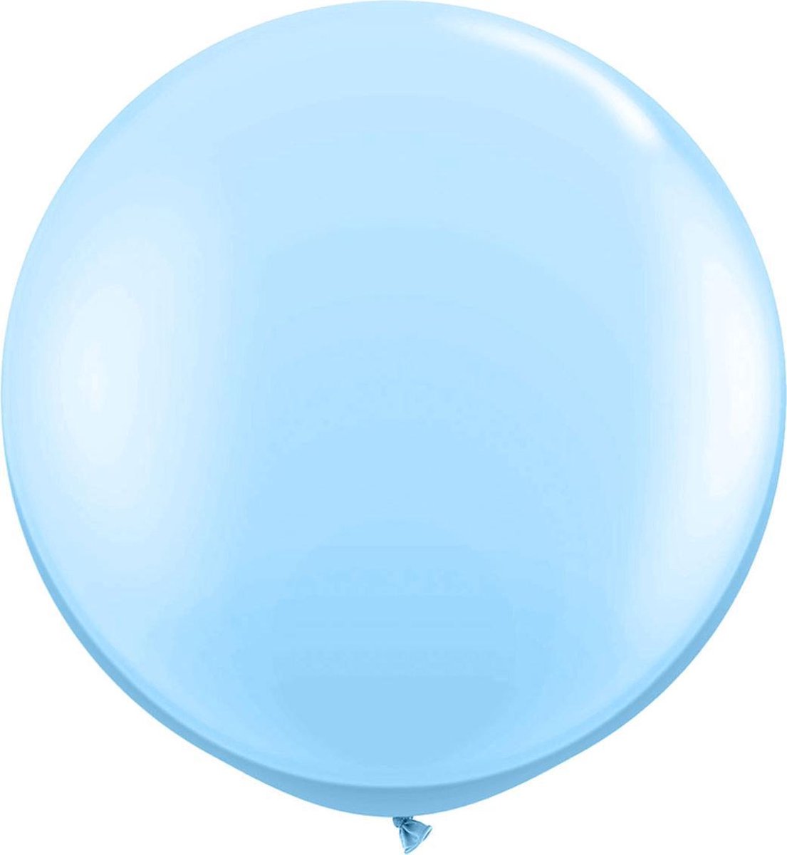 Latex Ballon Lichtblauw 90cm 1st.