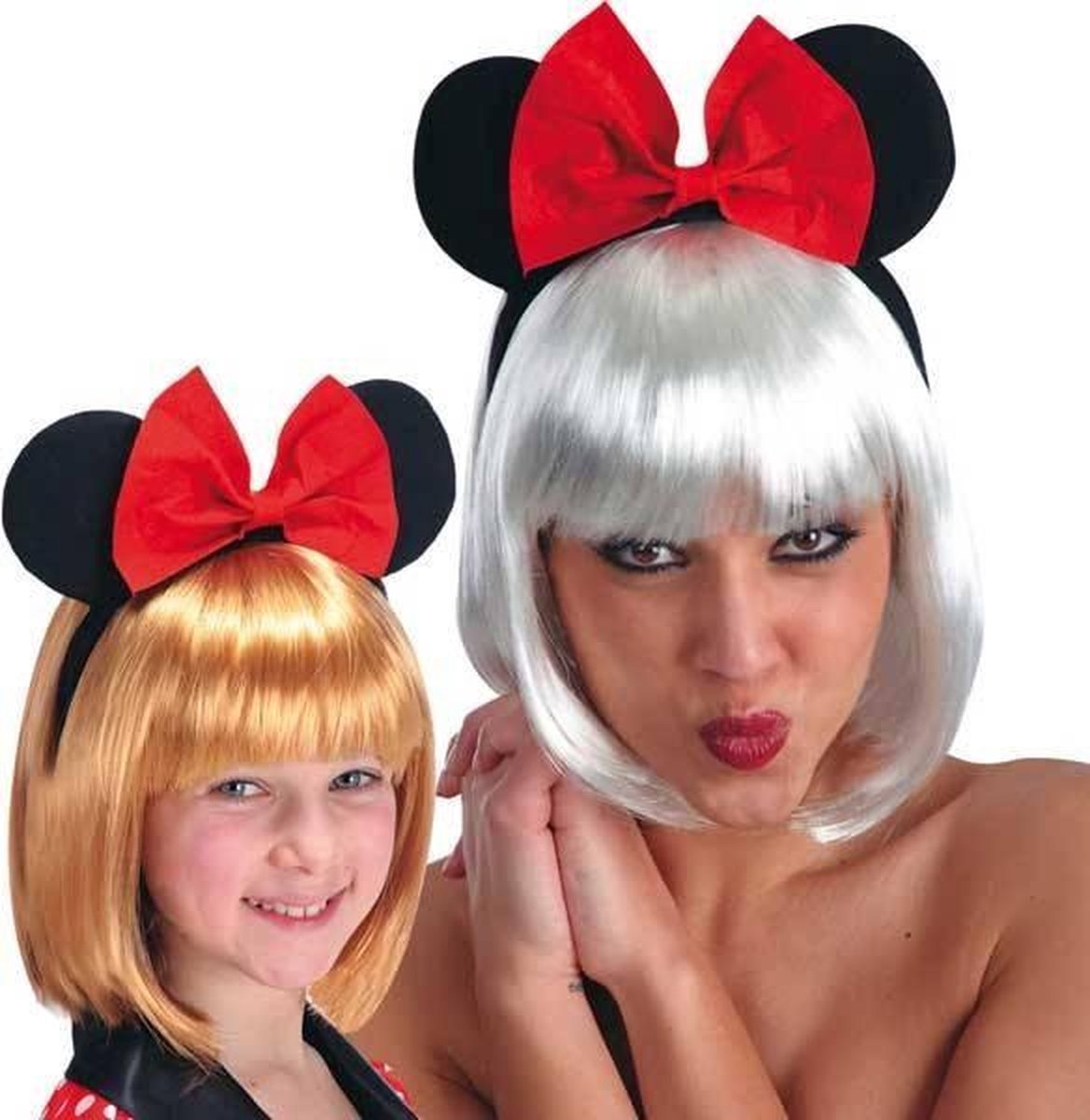 Diadeem Minni Mouse Oren Met Strik
