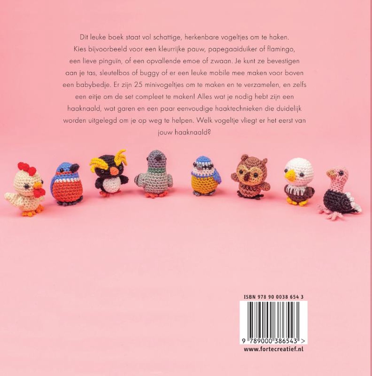 Mini Vogeltjes Haken - Sarah Abbondio - Afbeelding 1