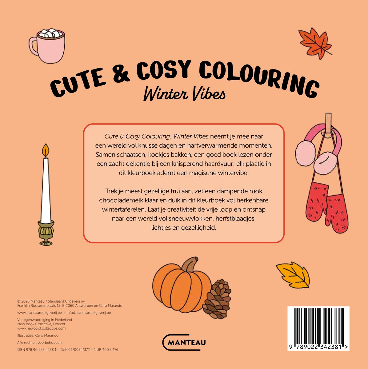 Cute & Cosy Colouring Winter Vibes - Caro Marando - Afbeelding 2