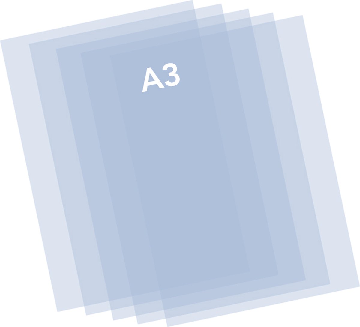 A3 0,2mm Micron Vellen 5st. - Afbeelding 2