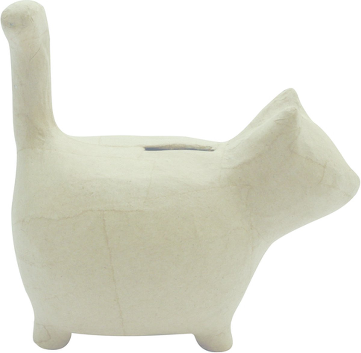 Decopatch Papiermaché Staande Kat Spaarpot 13x8x14cm - Afbeelding 1