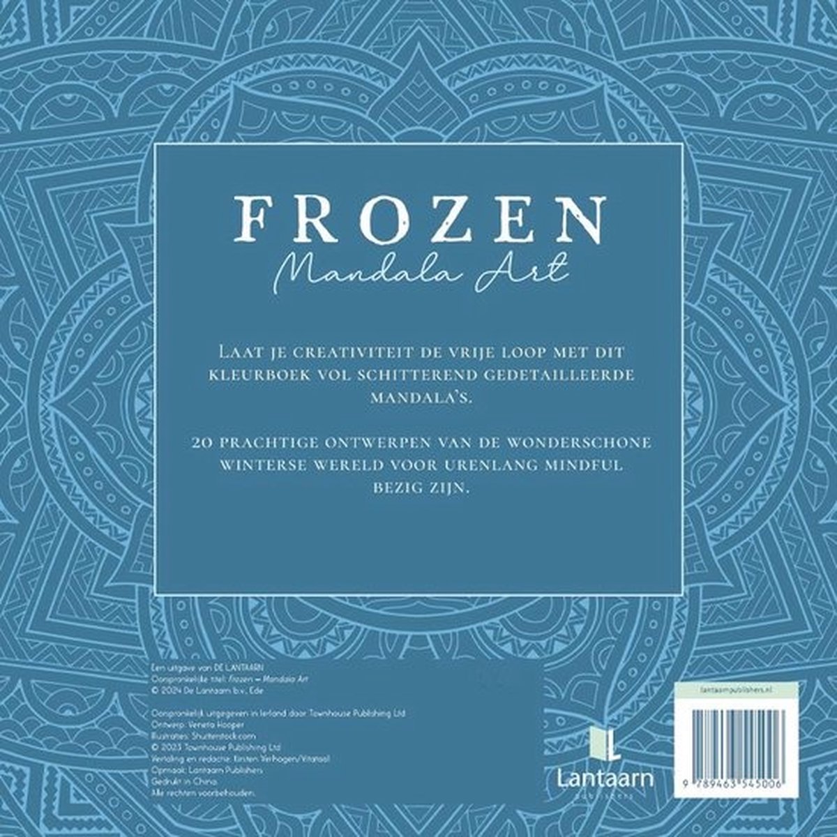 Frozen Mandalakunst - Afbeelding 2