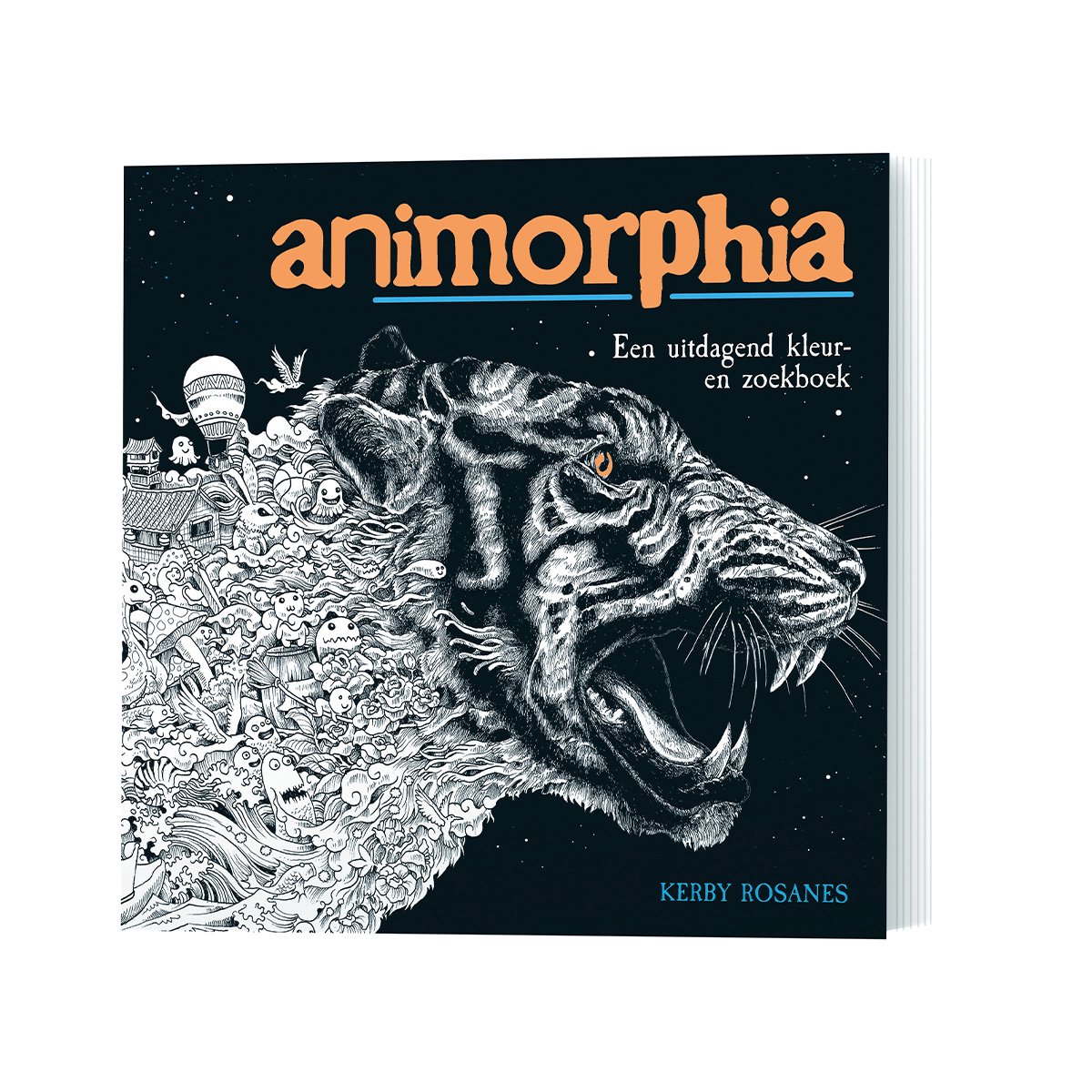 Animorphia Een Uitdagend Kleur En Zoekboek - Kerby Rosanes