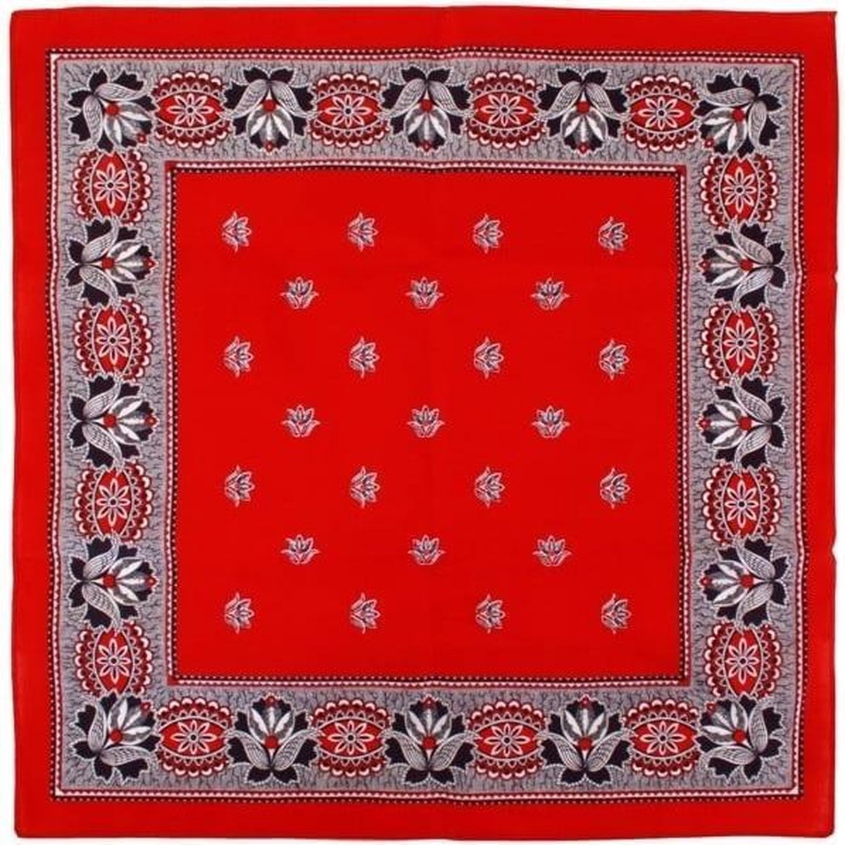 Boerenzakdoek Fantasie  63 x 63 cm 4 zijdig