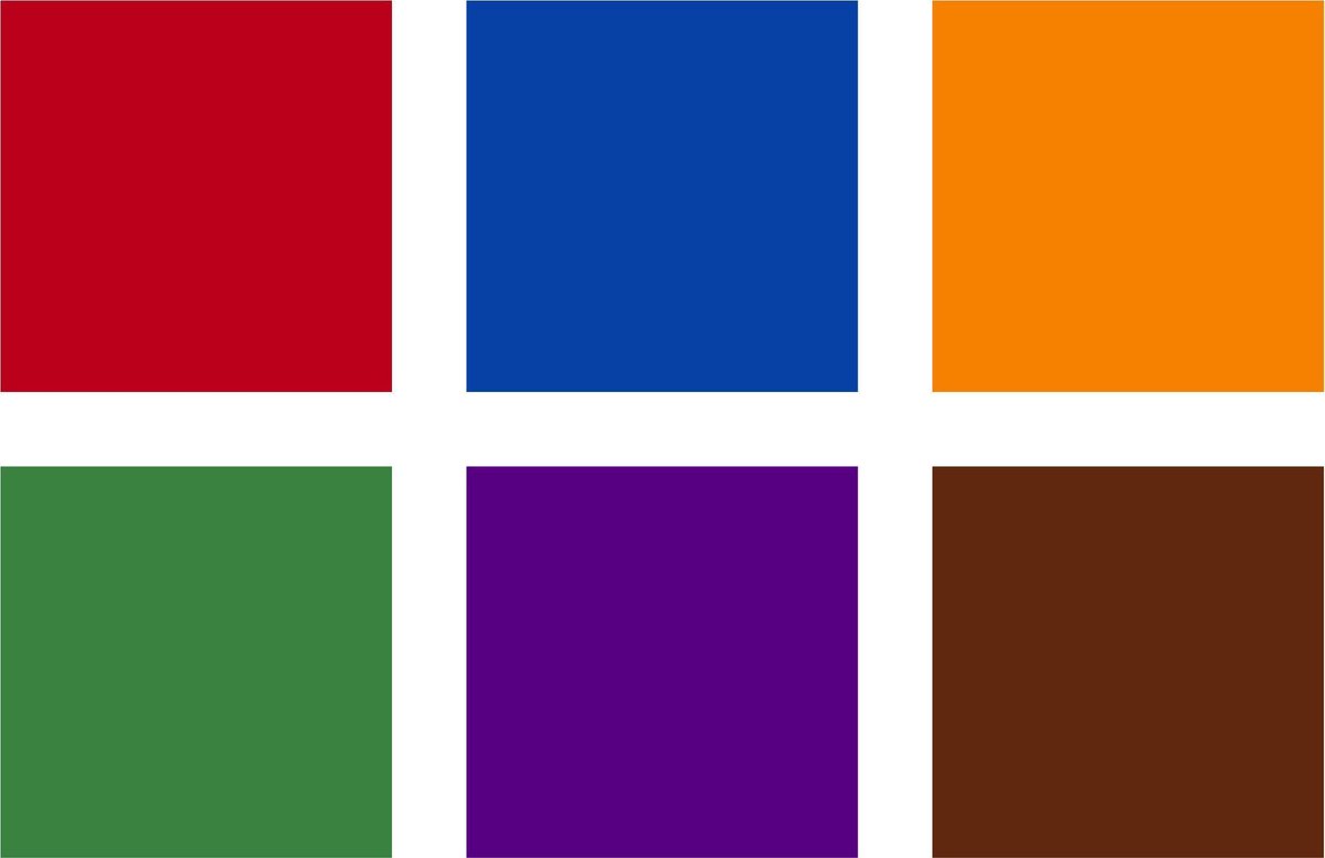 Staedtler Pigment Fineliner - Box 0,5 mm 6 kleuren Oranje, Rood, Paars, Blauw, Groen, Bruin - Afbeelding 1
