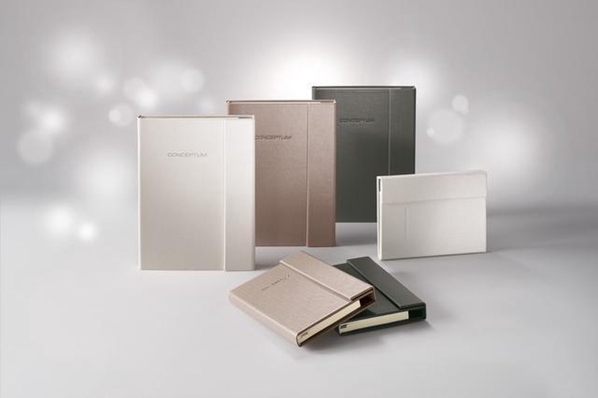 notitieboek Sigel Conceptum Glam hardcover A6 Titan - Afbeelding 3