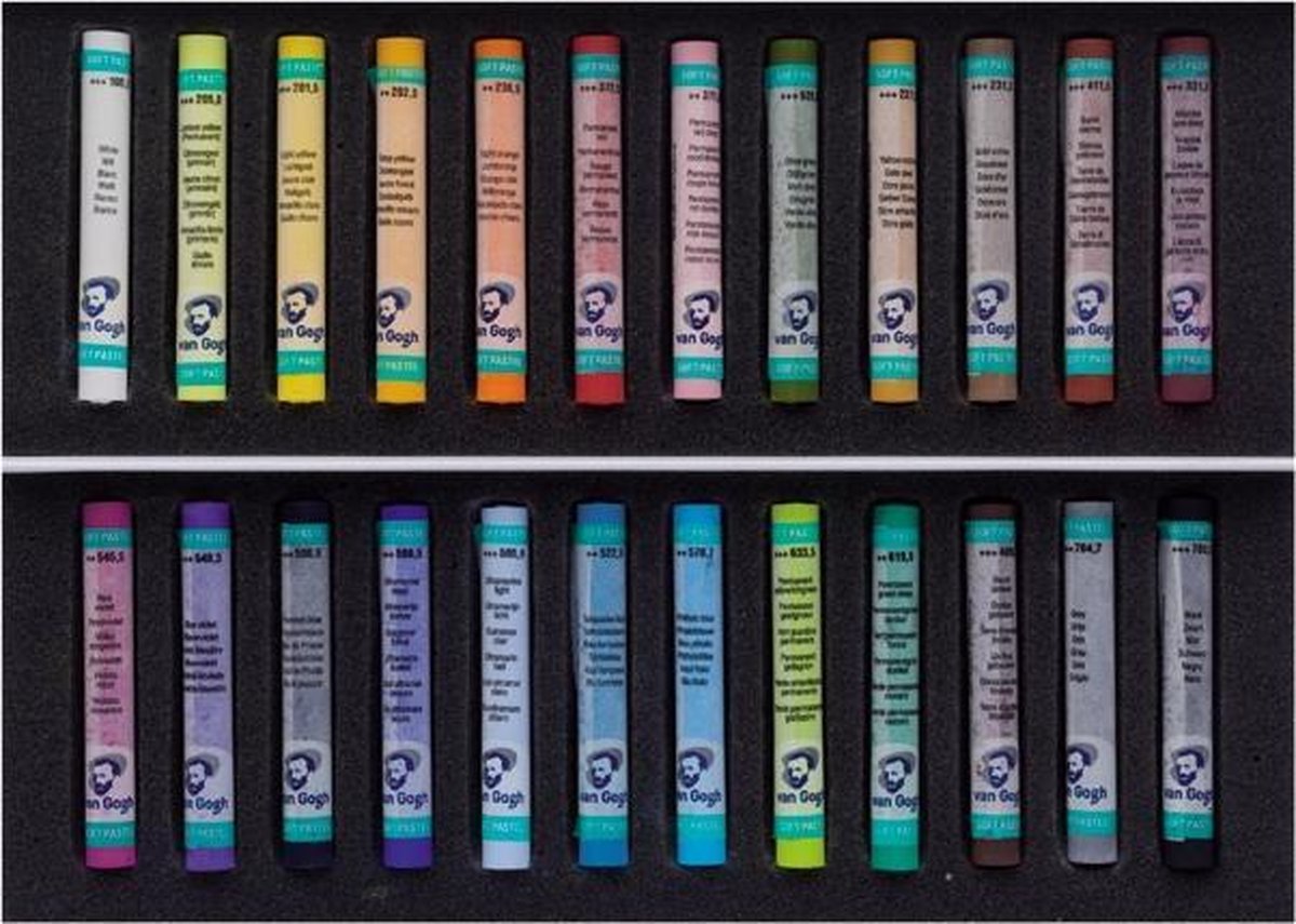 Van Gogh Softpastels Algemene Selectie-set – 24 Kleuren - Afbeelding 2