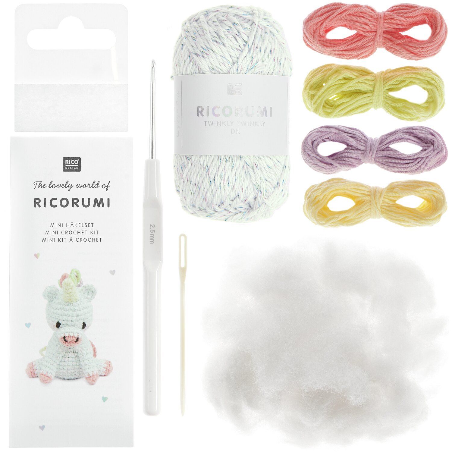 Ricorumi Mini Easy haakset - Eenhoorn - Afbeelding 3