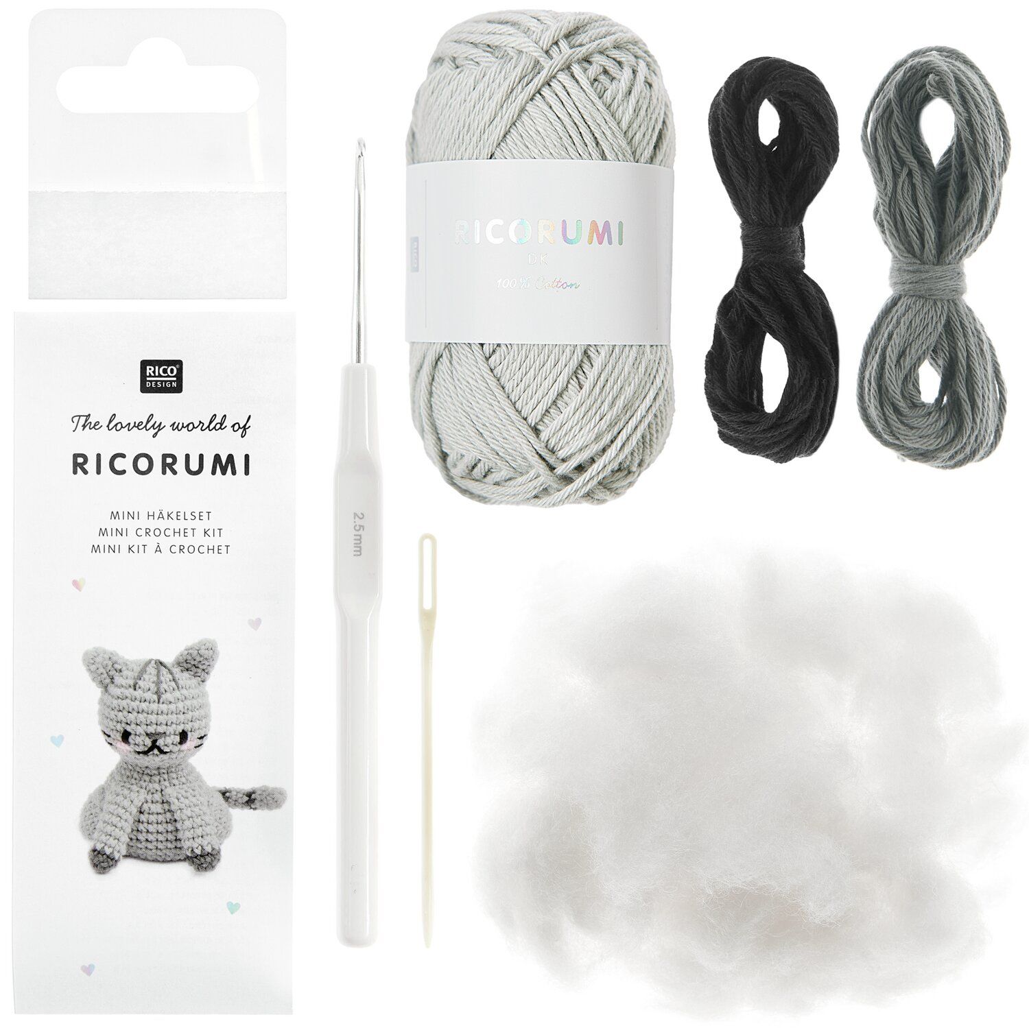 Ricorumi Mini Easy haakset - Kat/Poes - Afbeelding 3