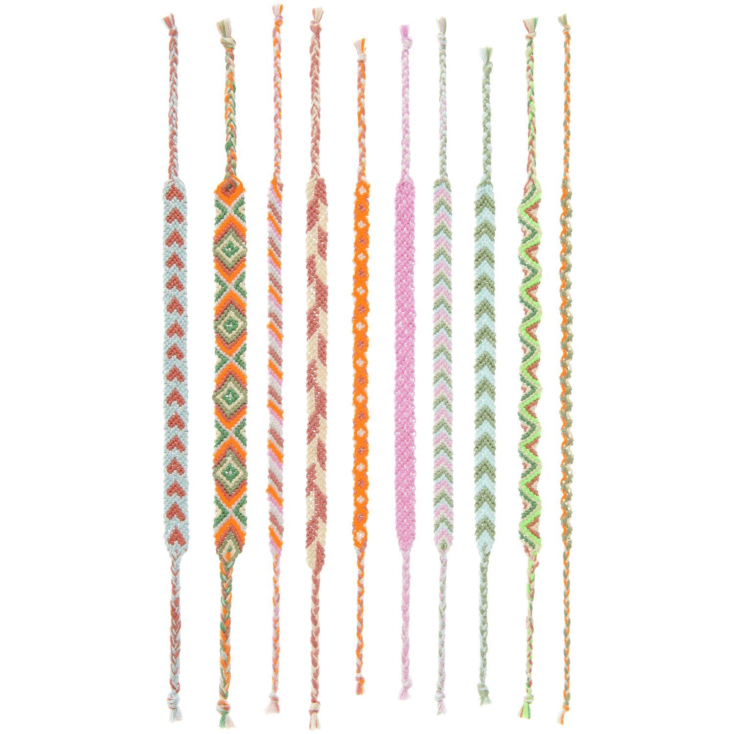 Rico DIY vriendschapsarmbanden set Neon Mix Kleuren