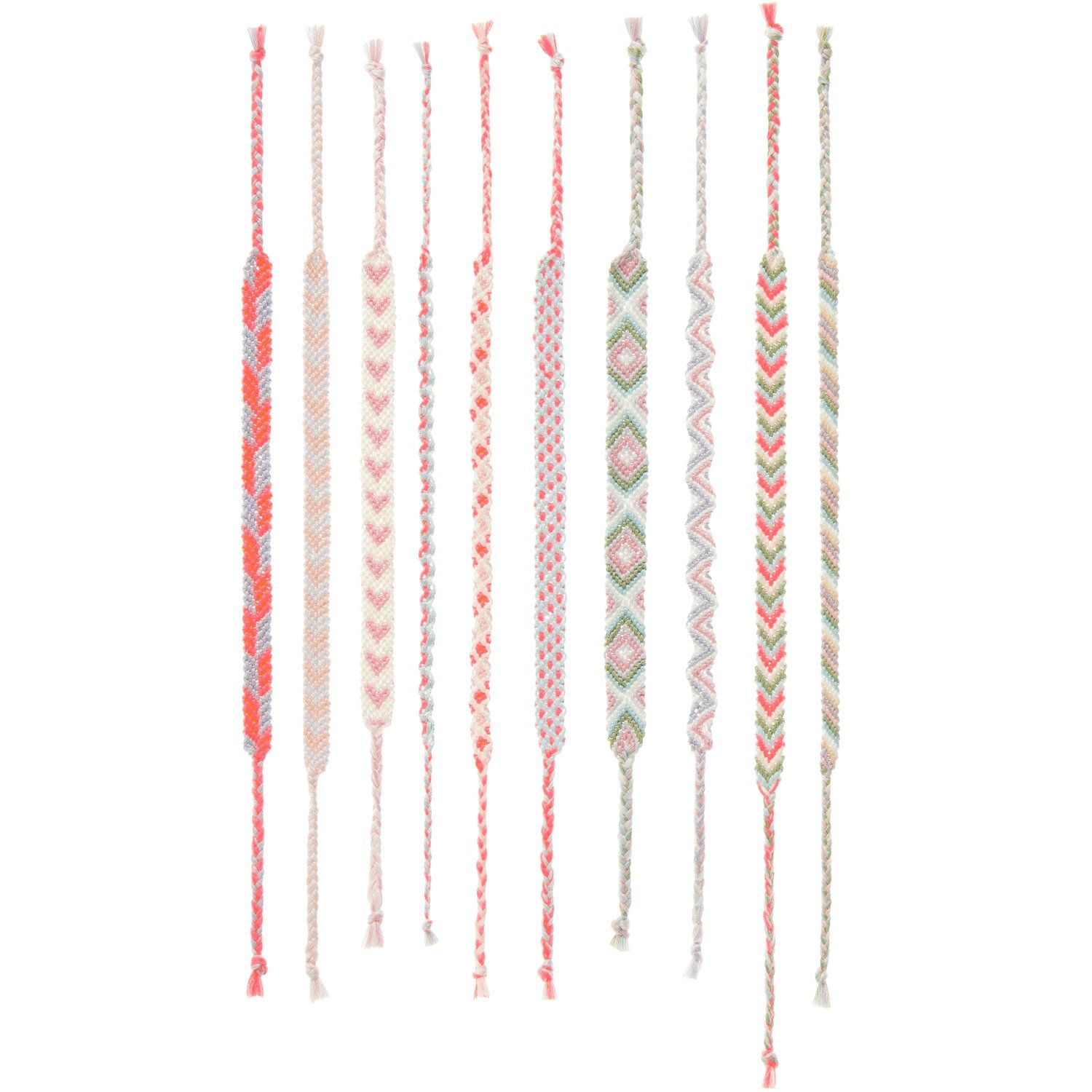 Rico DIY vriendschapsarmbanden set Pastel Colours