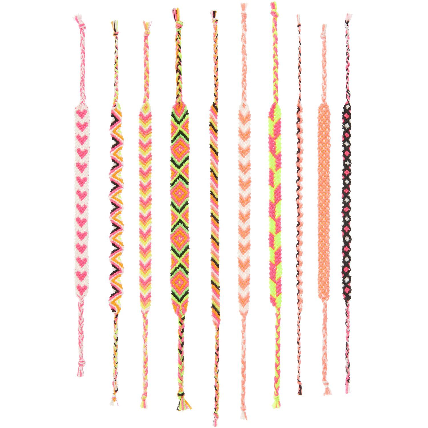 Rico DIY vriendschapsarmbanden set Neon Colours