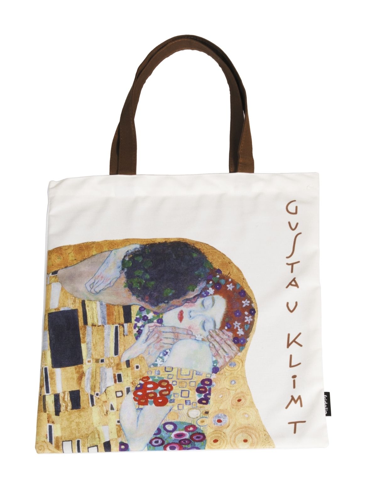 Art-Shopping-Bag, Gustav Klimt, Kiss; 38 cm x 40 cm
