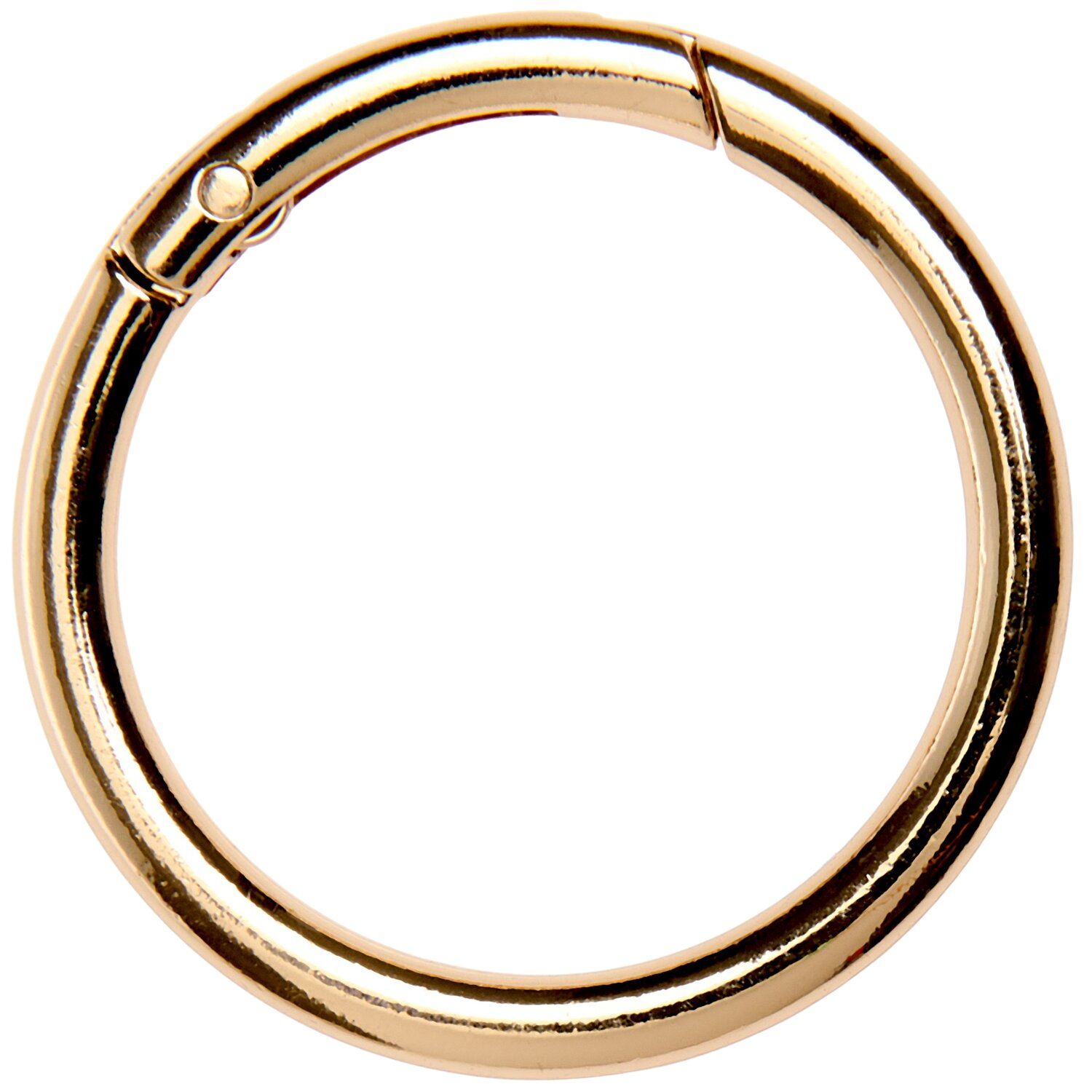 Karabijnhaak Ø 4,8 cm Goudkleurig