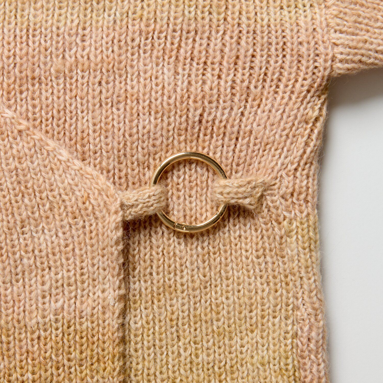 Karabijnhaak Ø 4,8 cm Goudkleurig - Afbeelding 3