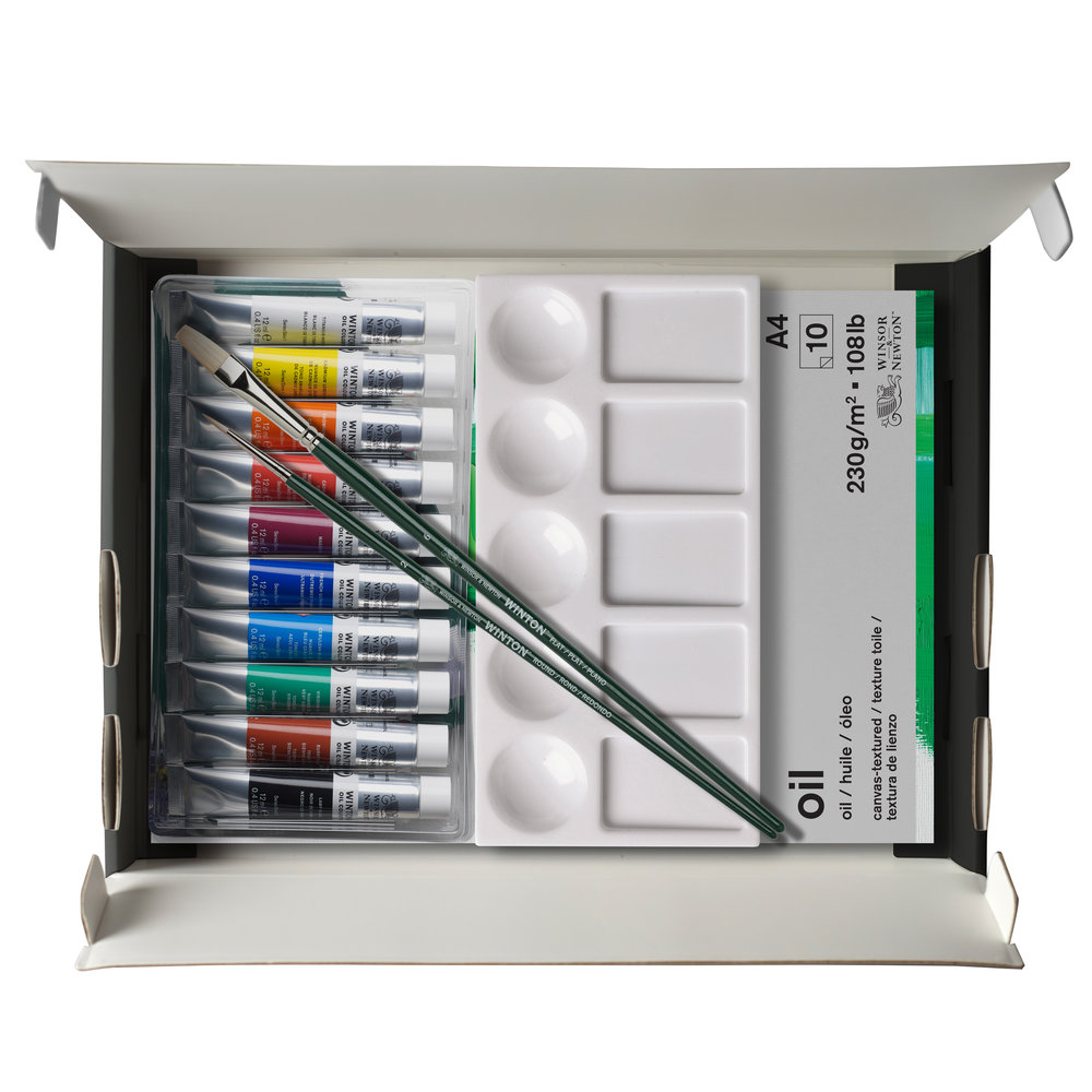 Winsor & Newton Olieverfset Set 14-delig (10x 12ml) - Afbeelding 2