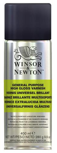 Winsor & Newton Universeel Hoog Glans Vernis Spray 400ml