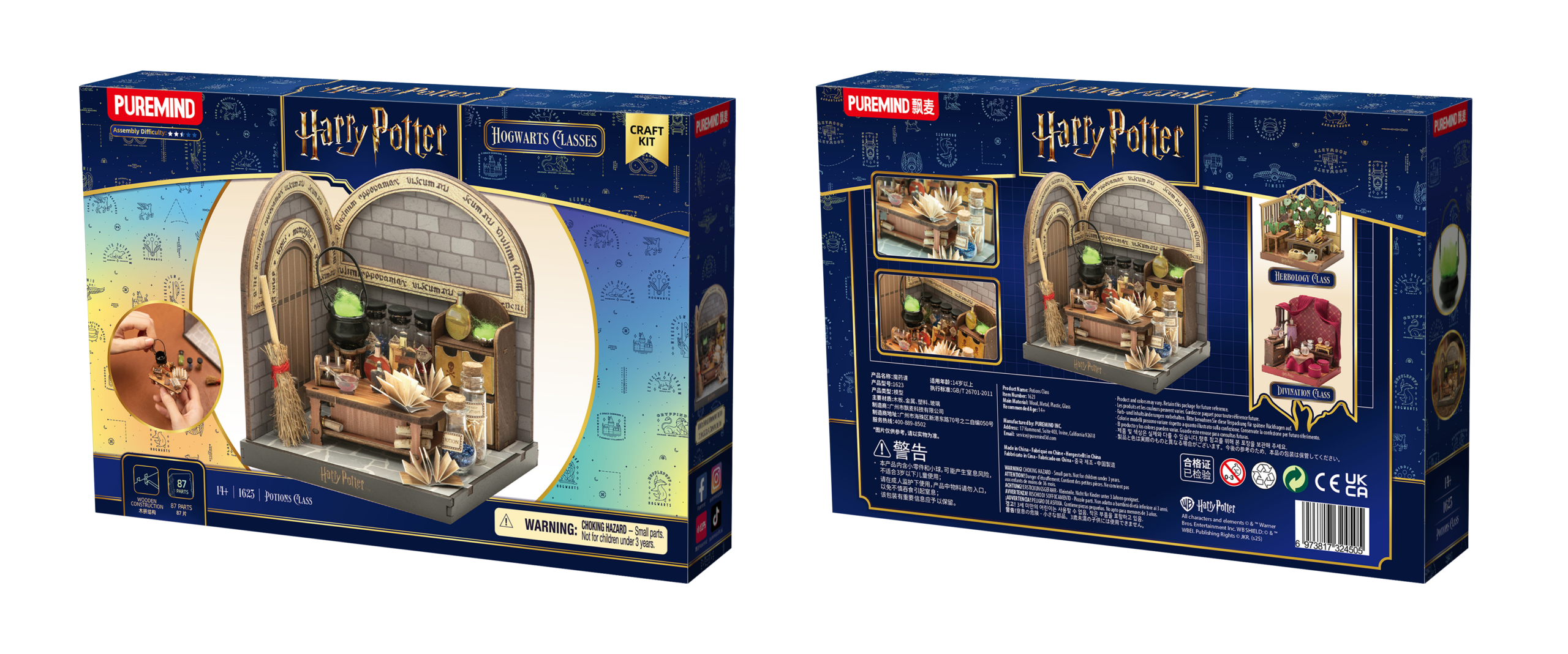 AB DIY Harry Potter 3D Modelbouw, Potions Class - Afbeelding 3