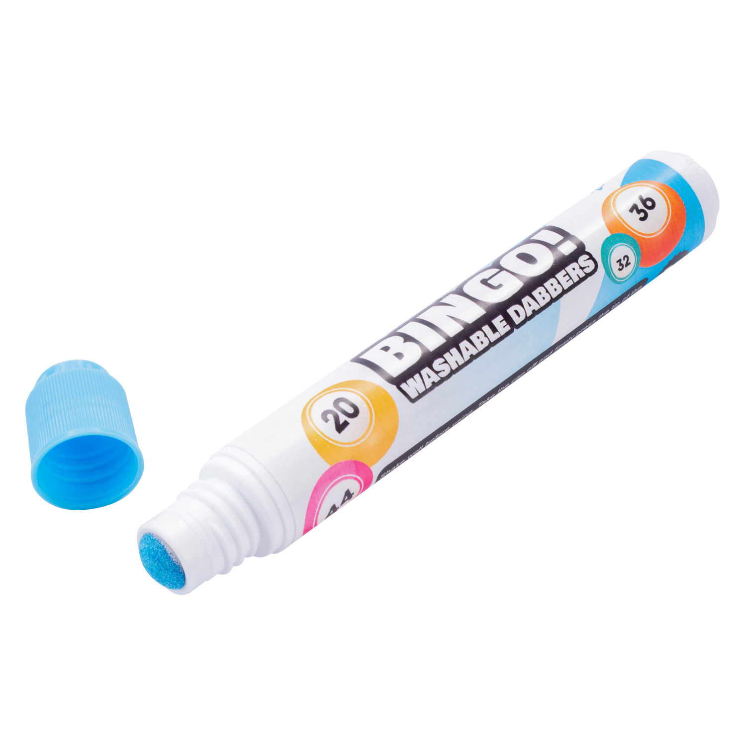 Bingostiften (3st, rood/geel/blauw) - Afbeelding 2