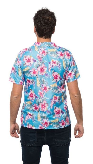 Hawai Shirt Deluxe Blue  - XL - Afbeelding 2