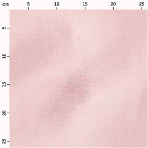 Kaaslinnen Borduurstof POWDER 140CM/6M - Afbeelding 2