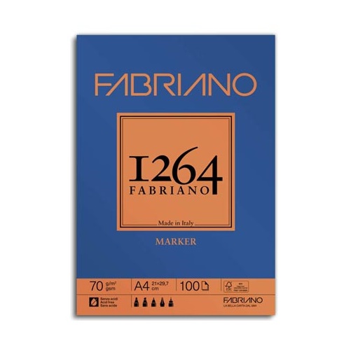 Fabriano 1264 Markerpapier A4 70gr. 100 Vel