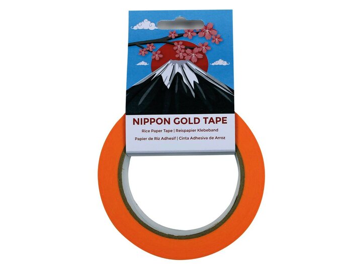 Nippon Gold Tape 25 mm x 50 m – Professionele Schilderstape en Afplaktape