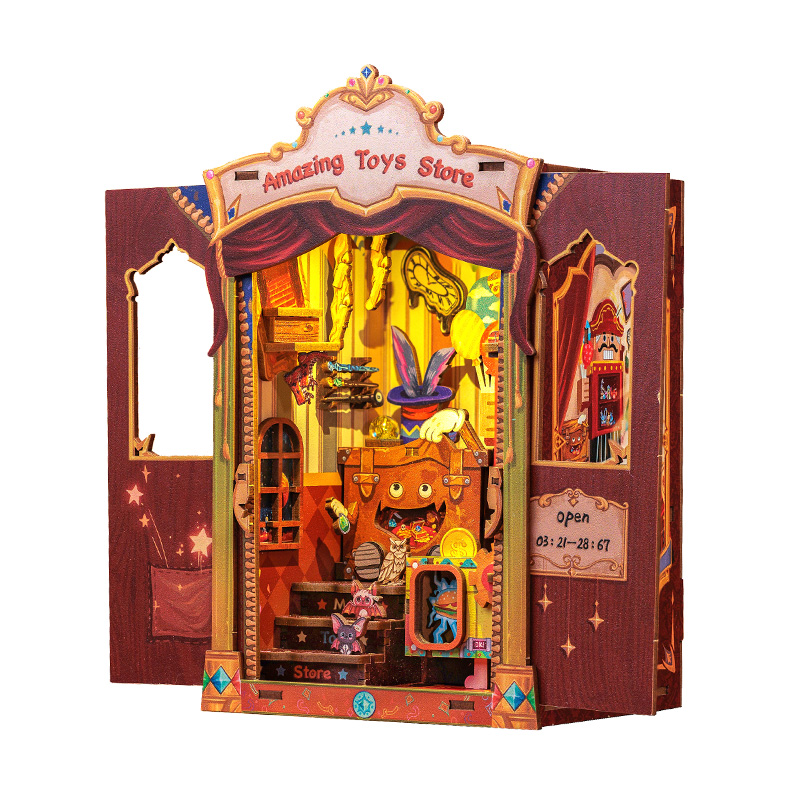 AB DIY Cutebee, 3D Booknook, Amazing Toy Store, 11,5x10x17cm