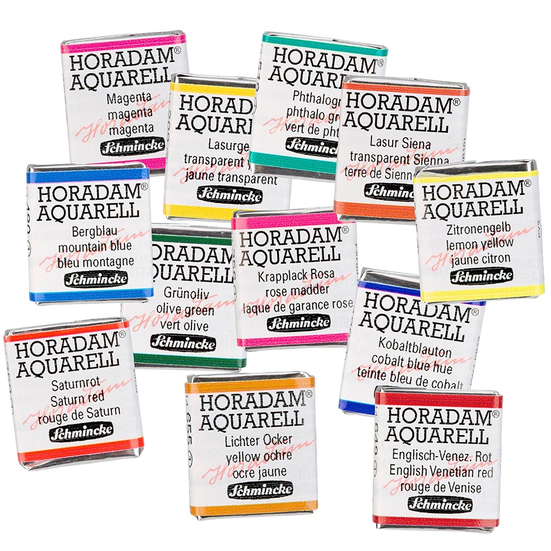 Schmincke Horadam Aquarelverf halve napjes - Keuze uit diverse kleuren