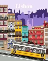 Schilderen Op Nummer Ravensburger Lissabon 24x30cm