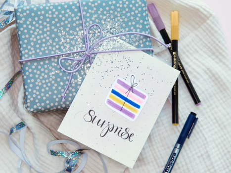 Edding 1340 Glitter Brushpennen Set 10st. - Afbeelding 1